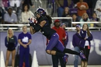 Will standout cornerback Jason Verrett from TCU be available when the Saints pick at No. 27?