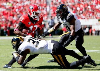 Gaines is a physical corner with adequate tackling skills.