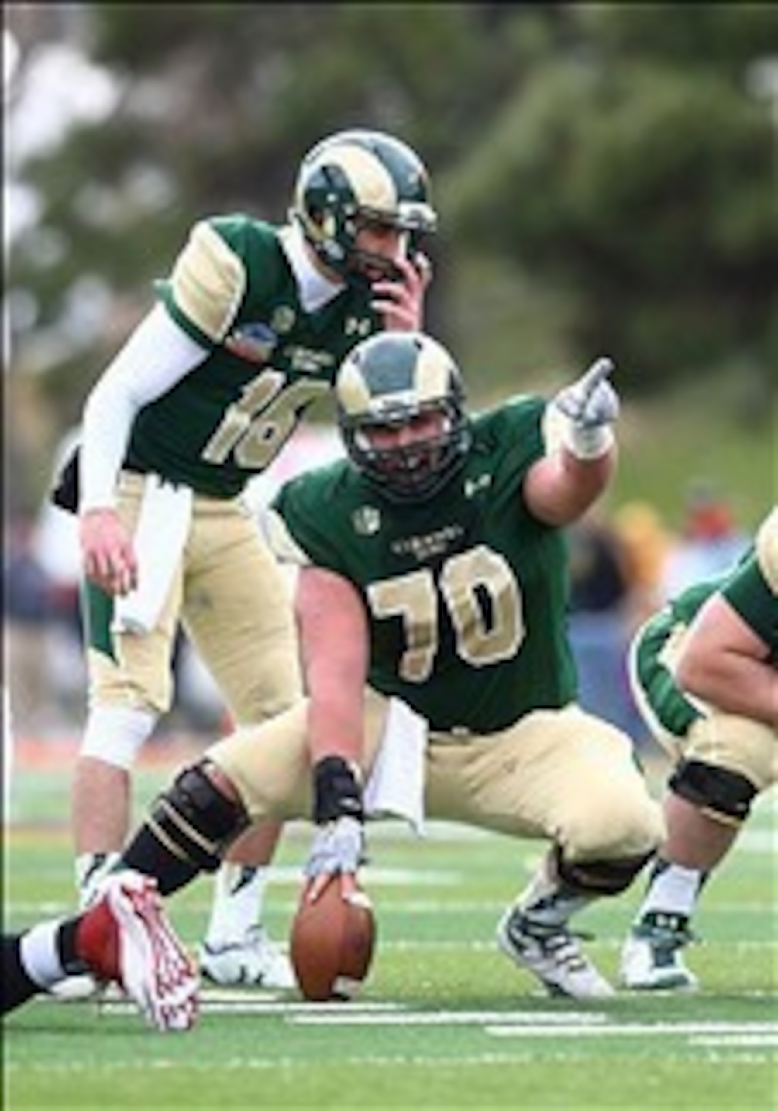 Richburg was one of college football's top centers in  both 2012 and 2013.