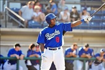 Yasiel Puig as a member of the Rancho Cucamonga Quakes in 2012. Less than a year later, the Los Angeles Dodgers promoted the Cuban phenom from Double-A and he helped turn their season around.