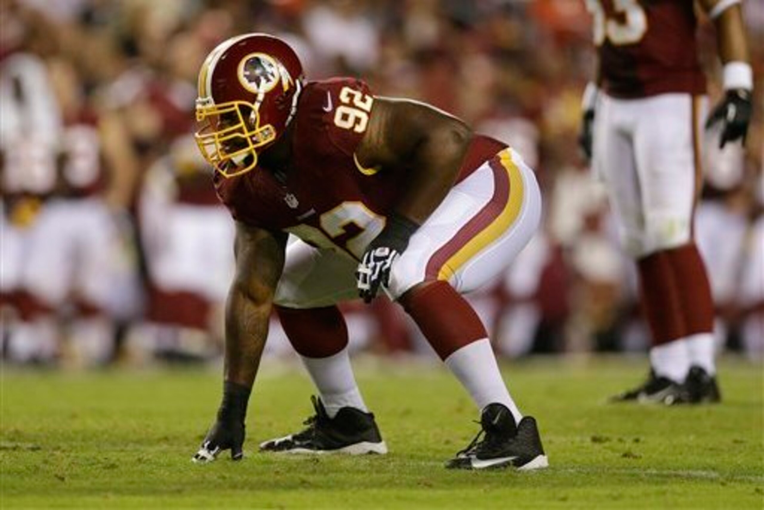 Chris Baker should be a starter on a rearranged D-line.