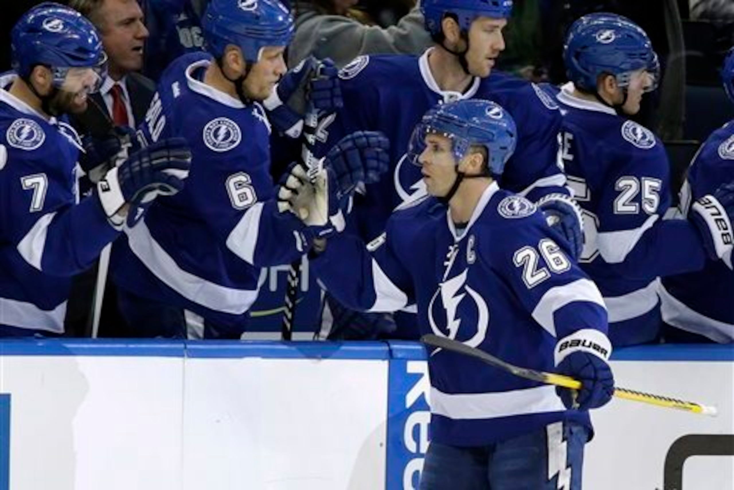 The Lightning captain is one of the hottest players in the league.