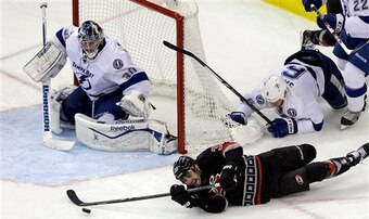 Anders Lindback's 1B campaign hasn't gone as planned.