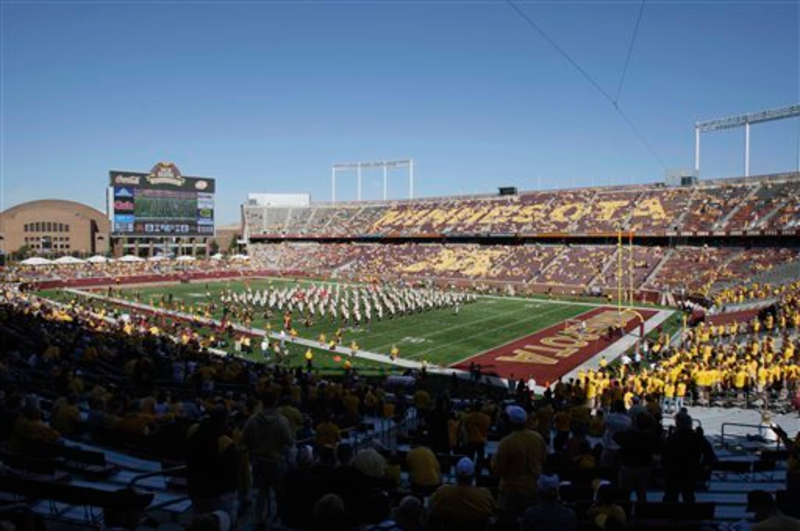 Despite its new stadium, Minnesota still lags behind the rest of the Big Ten in facilities.