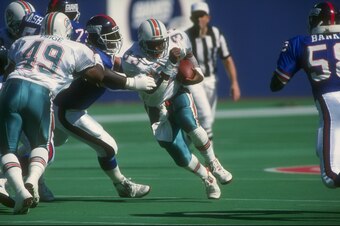 Sammie Smith was just one of many running backs who couldn't help out Dan Marino.