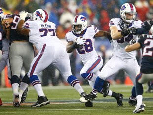 C.J. Spiller and Fred Jackson will return in 2014 to lead Buffalo's rushing attack.