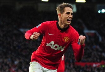 Januzaj celebrates
