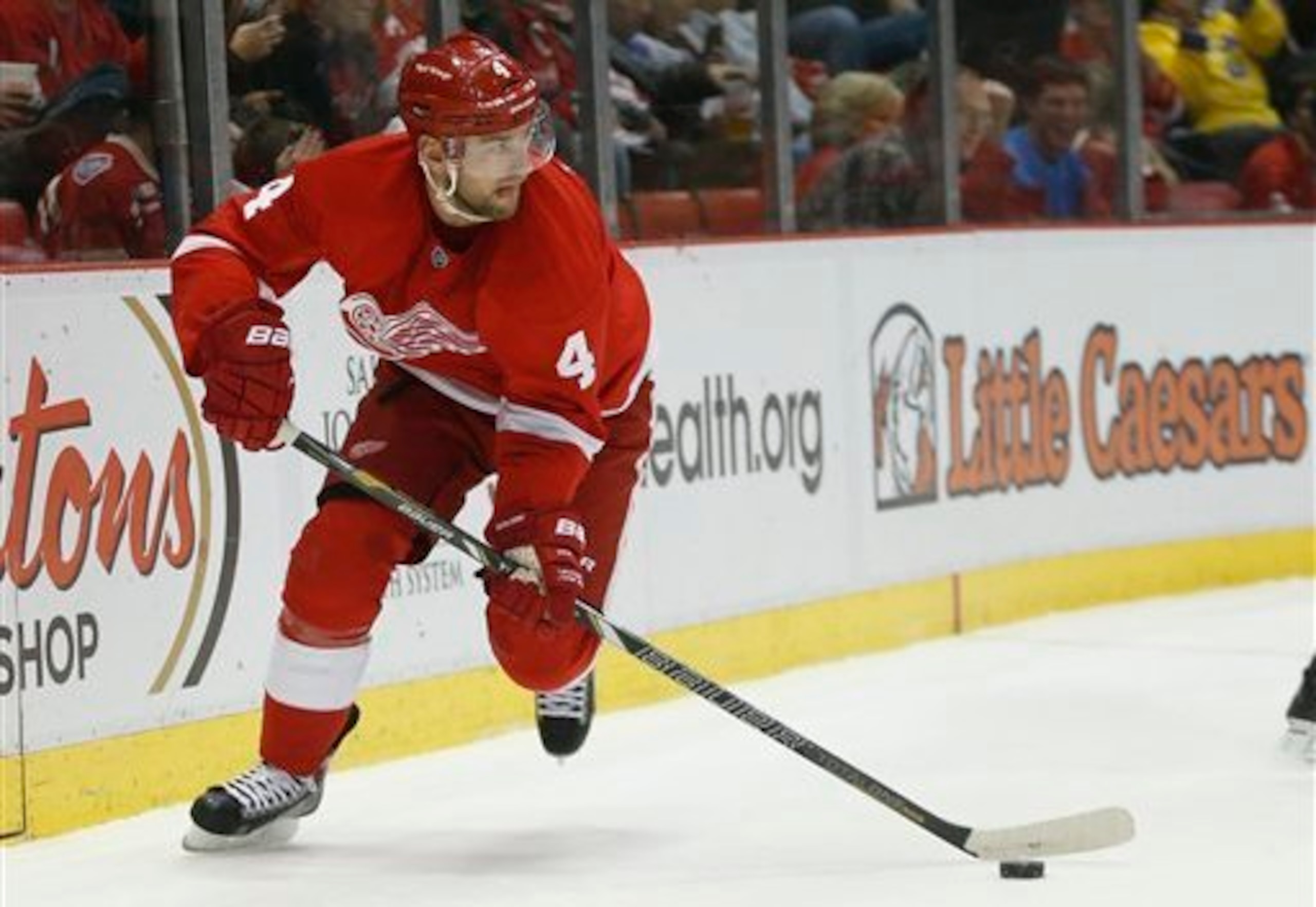 Kindl's decline from 2012-13 has hurt Detroit on the back end.
