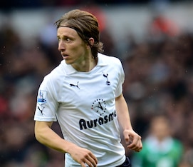 Modric was at the heart of Spurs' midfield for four years.