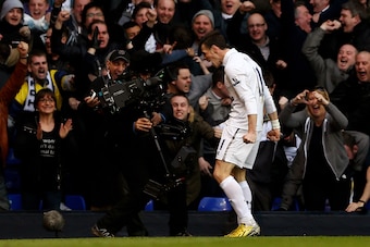 Bale in front of a White Hart Lane crowd who came to adore him.
