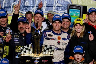 David Ragan pulled off a huge upset in 2013 at Talladega.