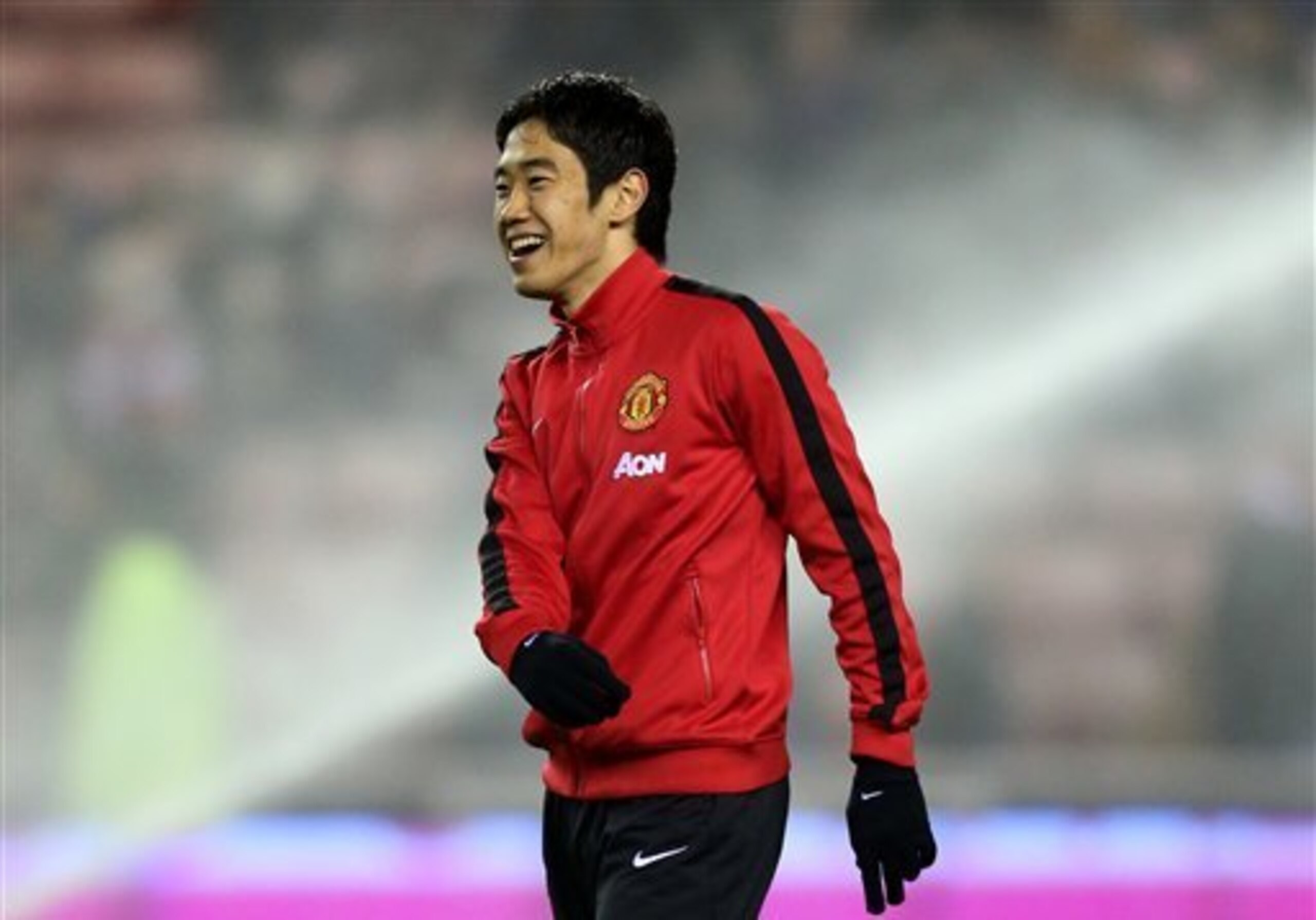 Smiles ahead for Shinji?