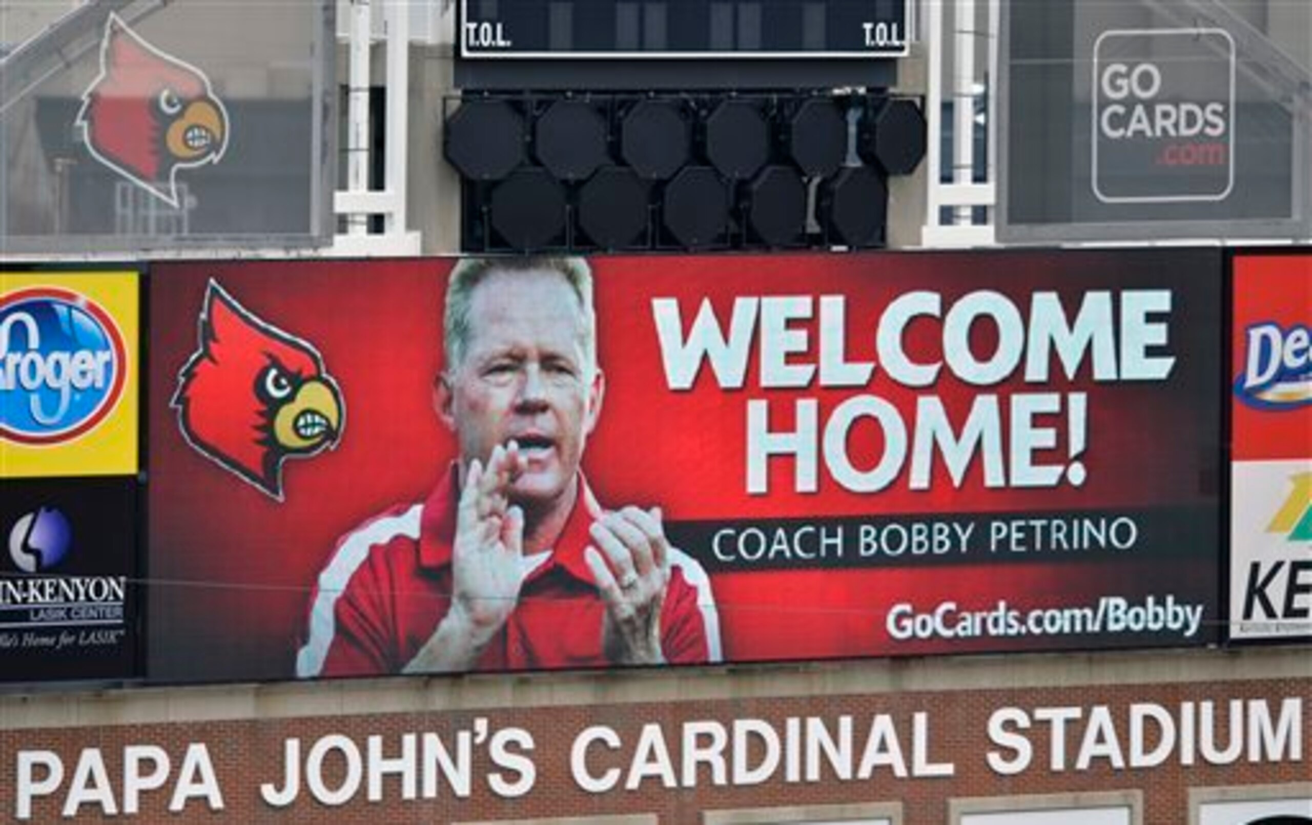 Can Petrino begin his return to Louisville with a bang?
