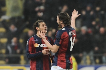 Cesare Natali and Bologna have a long way to go to safety. Cesare Natali and Bologna have a long way to go to safety.