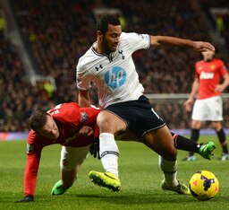 Dembele (center) has taken up where Luka Modric left off at Spurs.