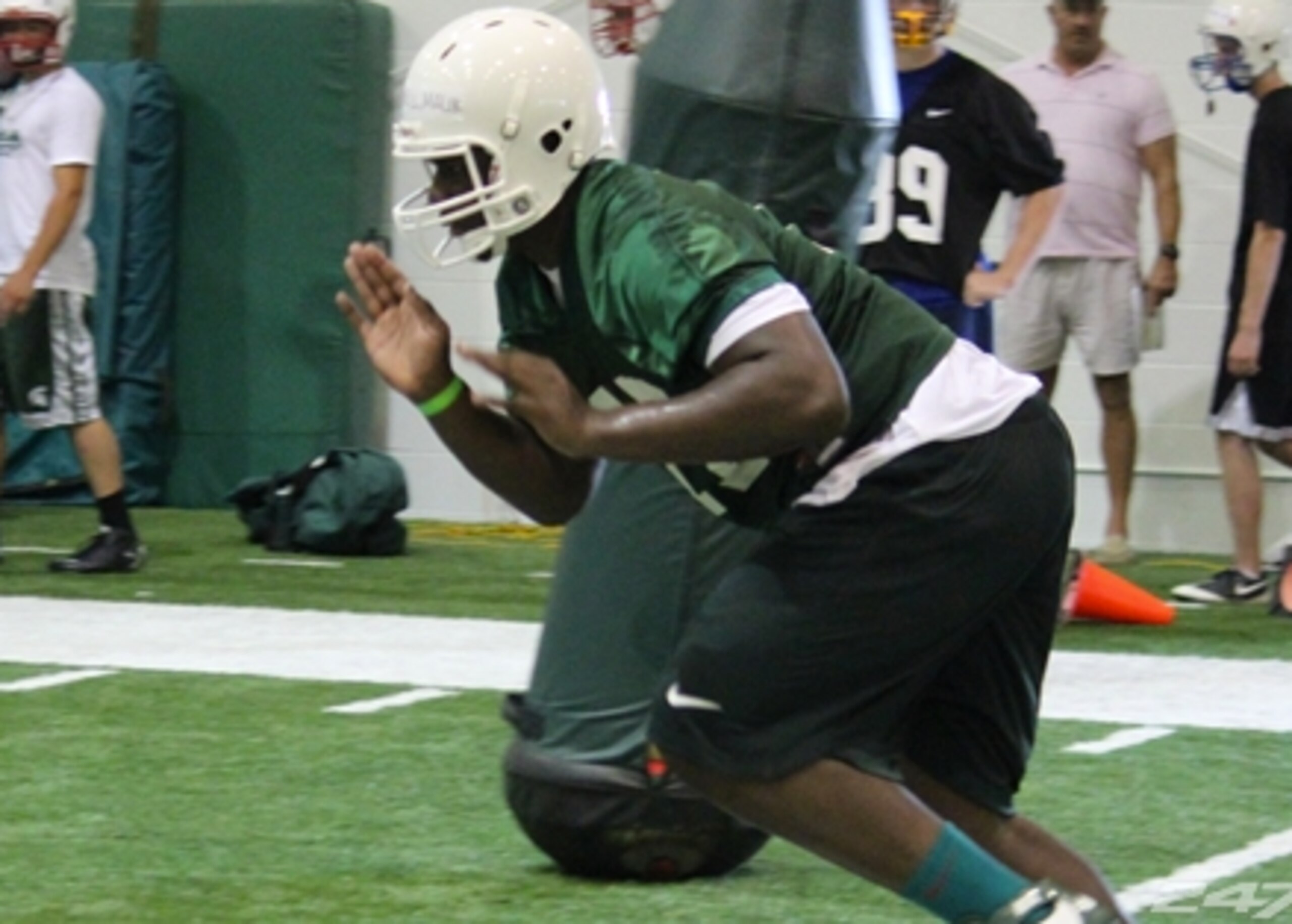The Buckeyes will do their best to steal McDowell's commitment.