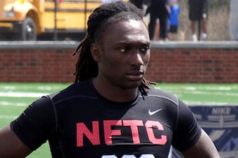 LSU commitment Darrel Williams is visiting UT this weekend