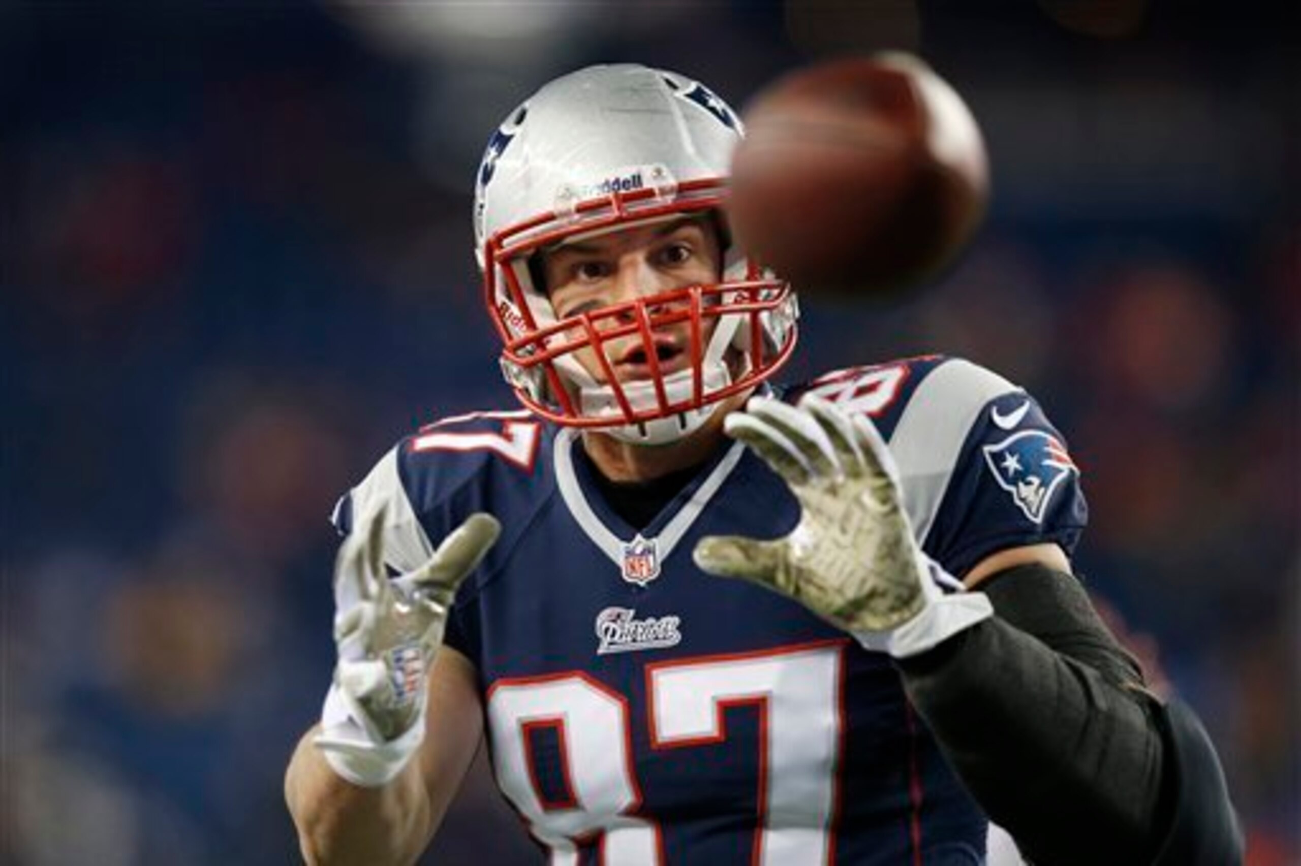New England Patriots tight end Rob Gronkowski is among the most highly decorated players ever recruited to Arizona