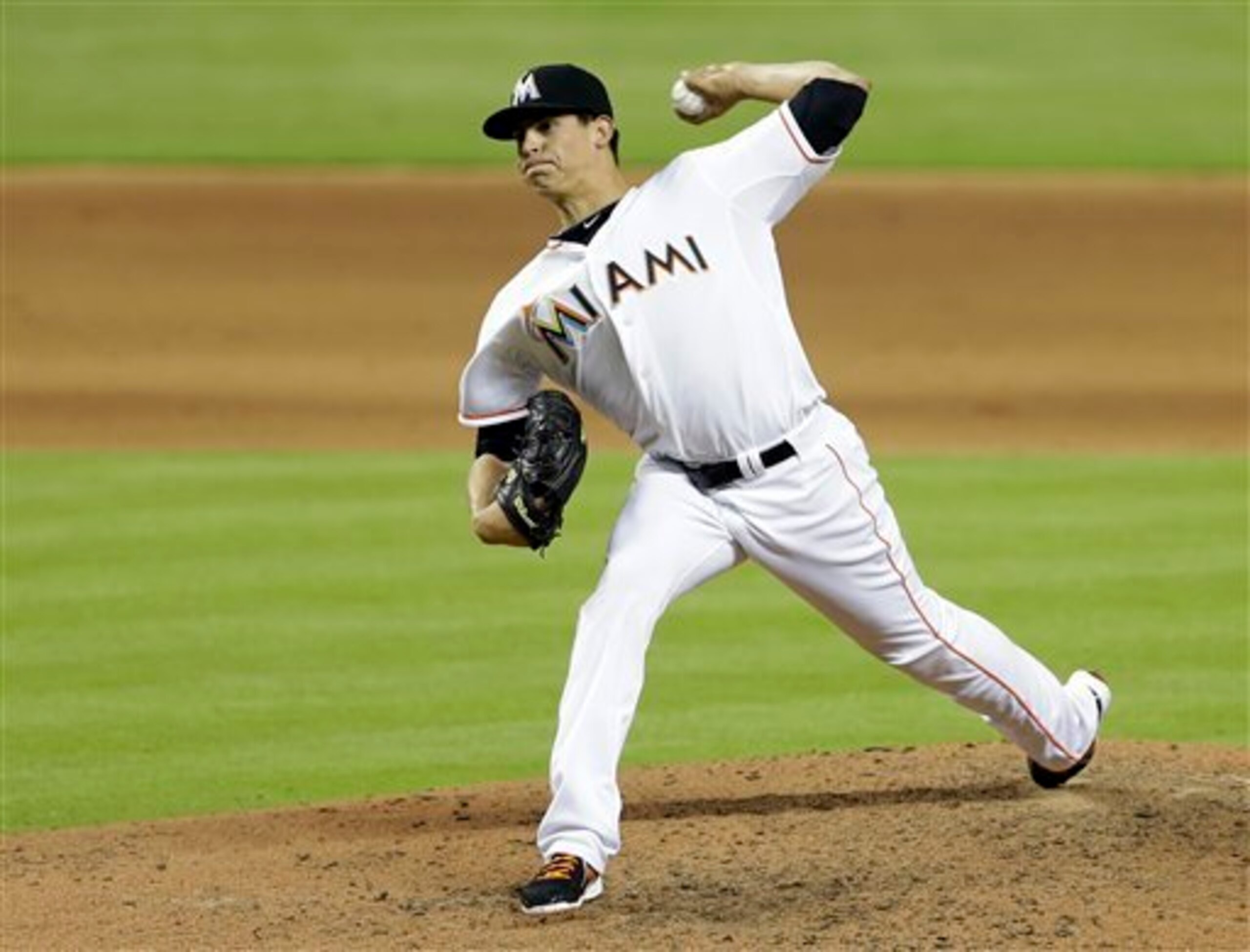 Edgar Olmos made his major league debut in 2013.