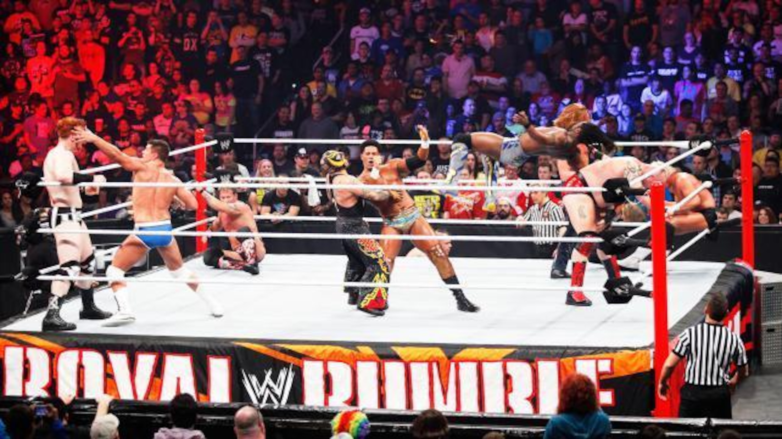 2013's Royal Rumble match.