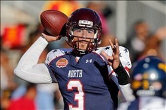 Despite his many on-field struggles, Logan Thomas has the physical tools of a top-100 pick.