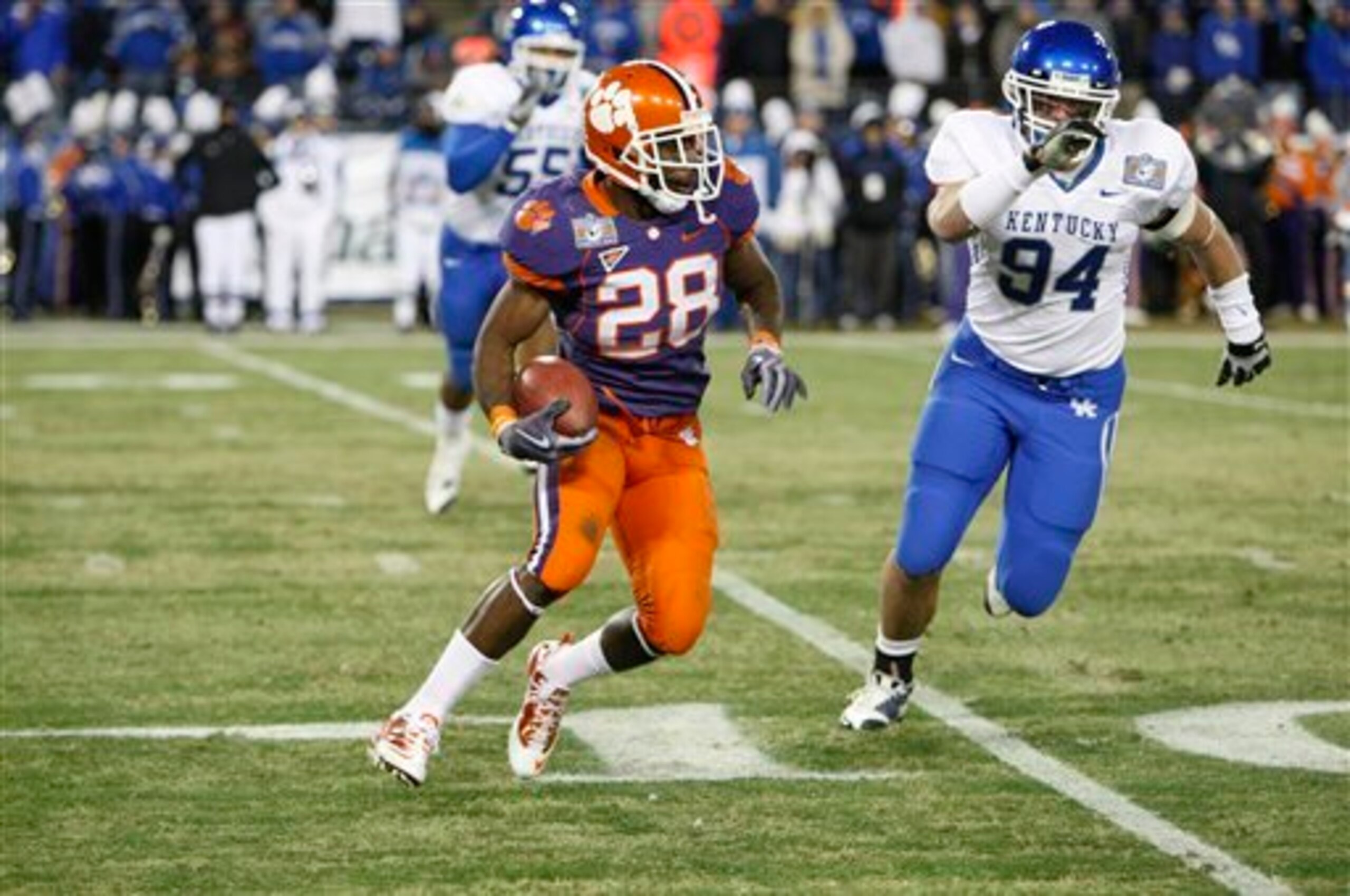 C.J. Spiller is one of the top tailbacks in Clemson history.