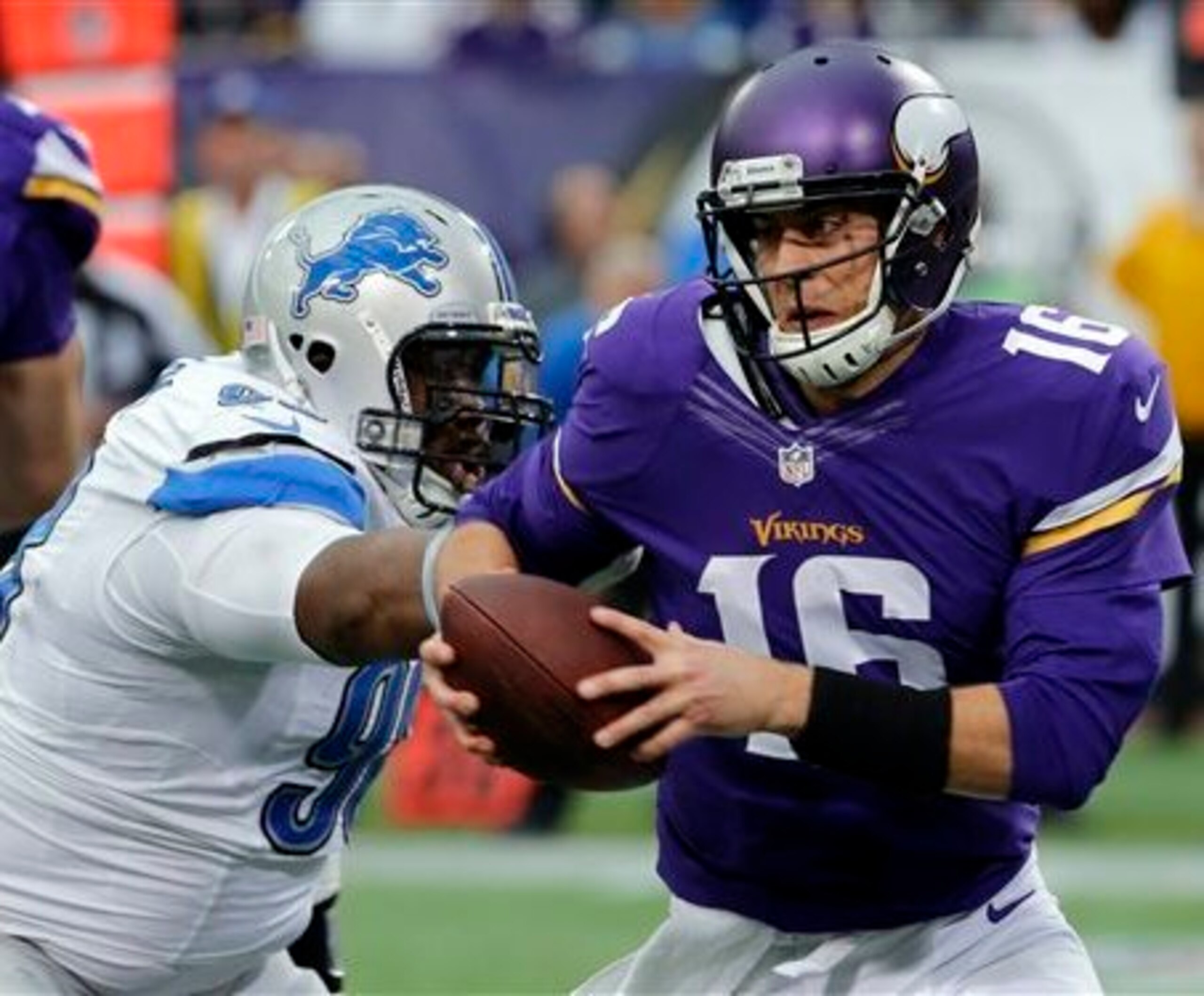 Matt Cassel had his ups and downs this past season but he played better down the stretch.