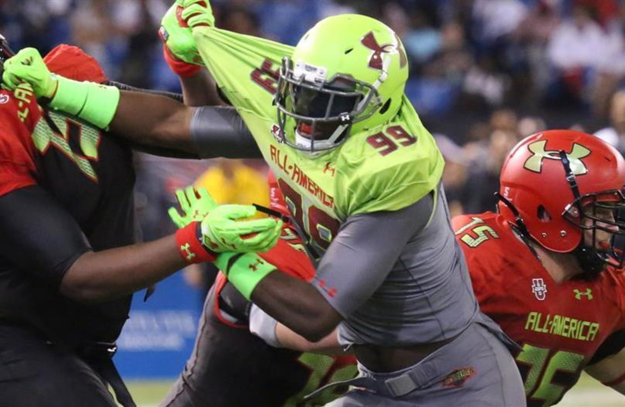 Chad Thomas is a must-have defensive end for the hometown Hurricanes.