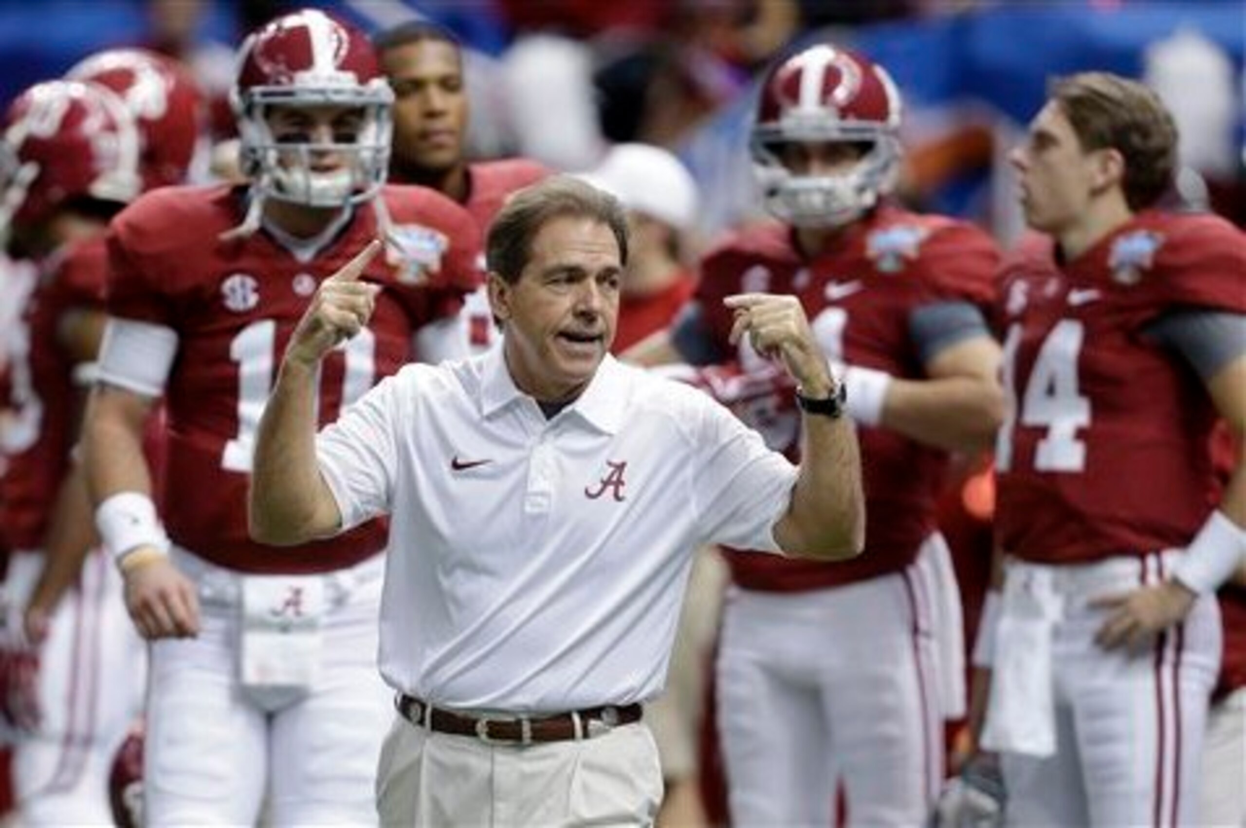 Nick Saban and his staff have a handful of critical battles they hope to win before wrapping up Alabama's 2014 recruiting class.