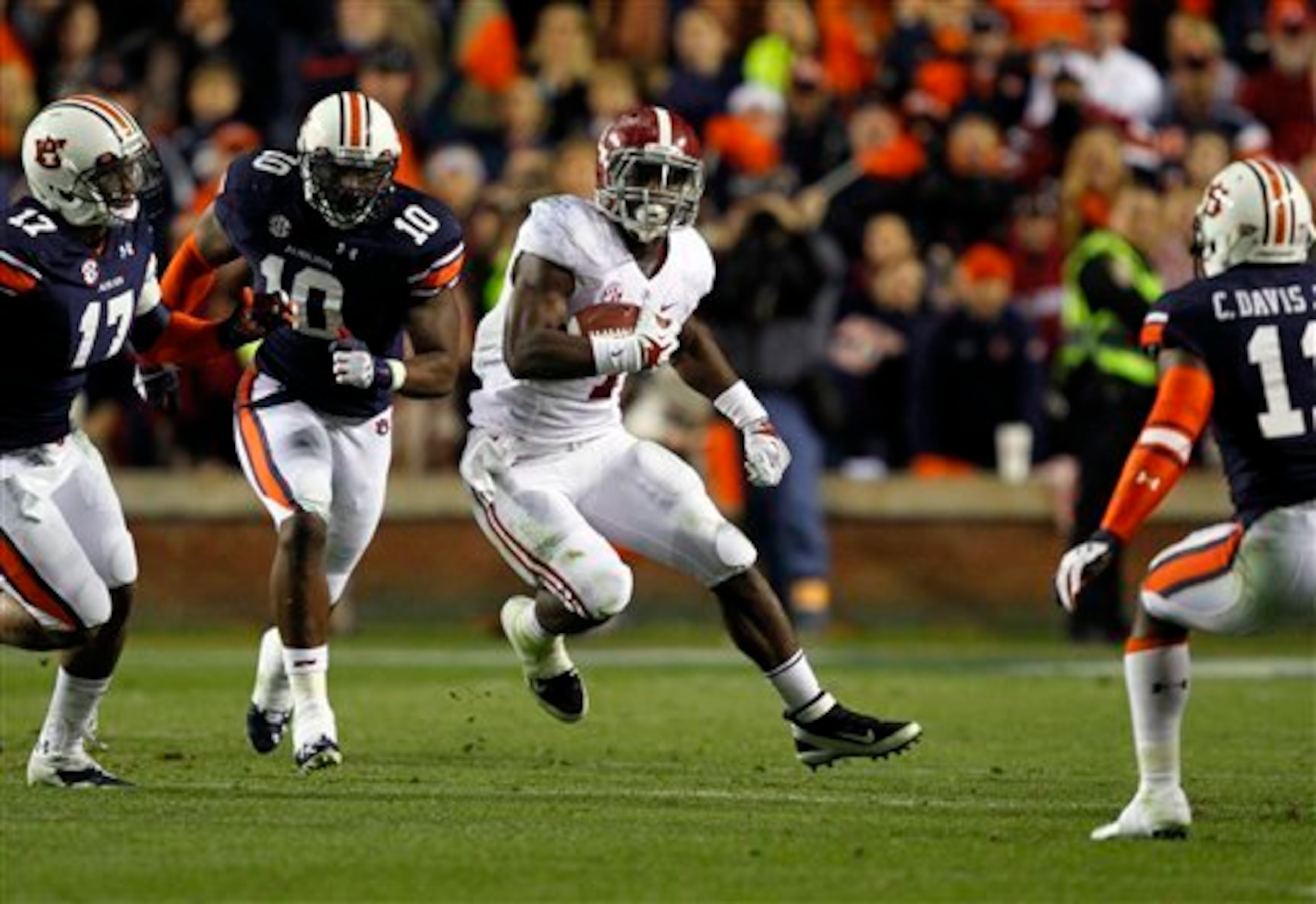 Yeldon's (center) speed is often underrated.