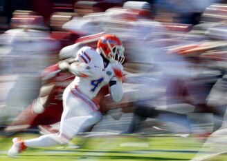 Debose is lightning quick when he has the ball.