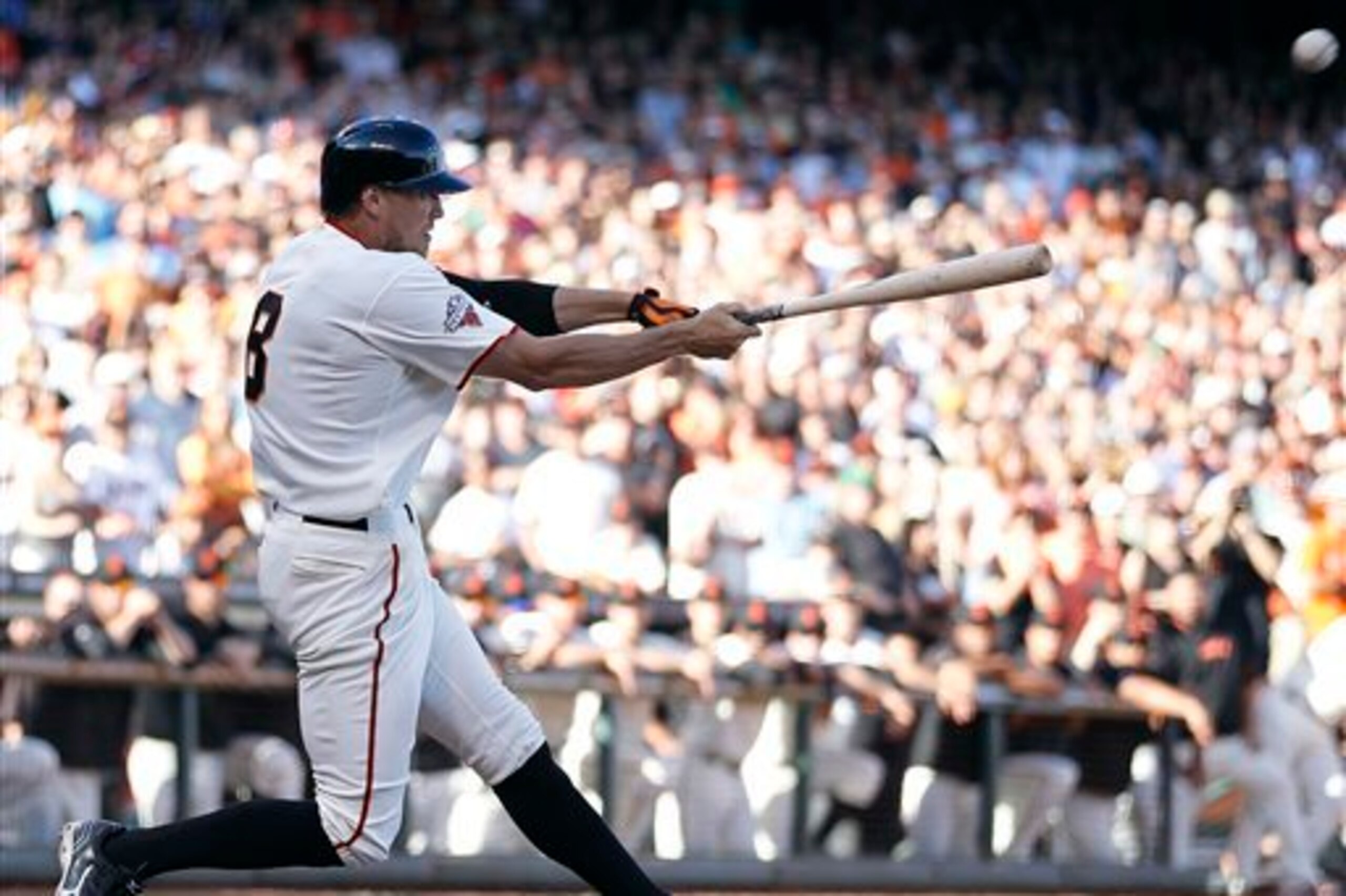Hunter Pence has found a home with the Giants.