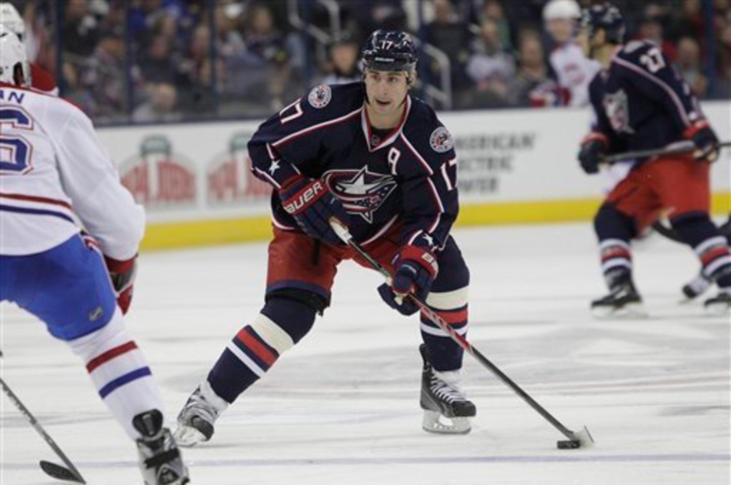 Brandon Dubinsky could be a great addition for the Oilers should Columbus look to shed salary.