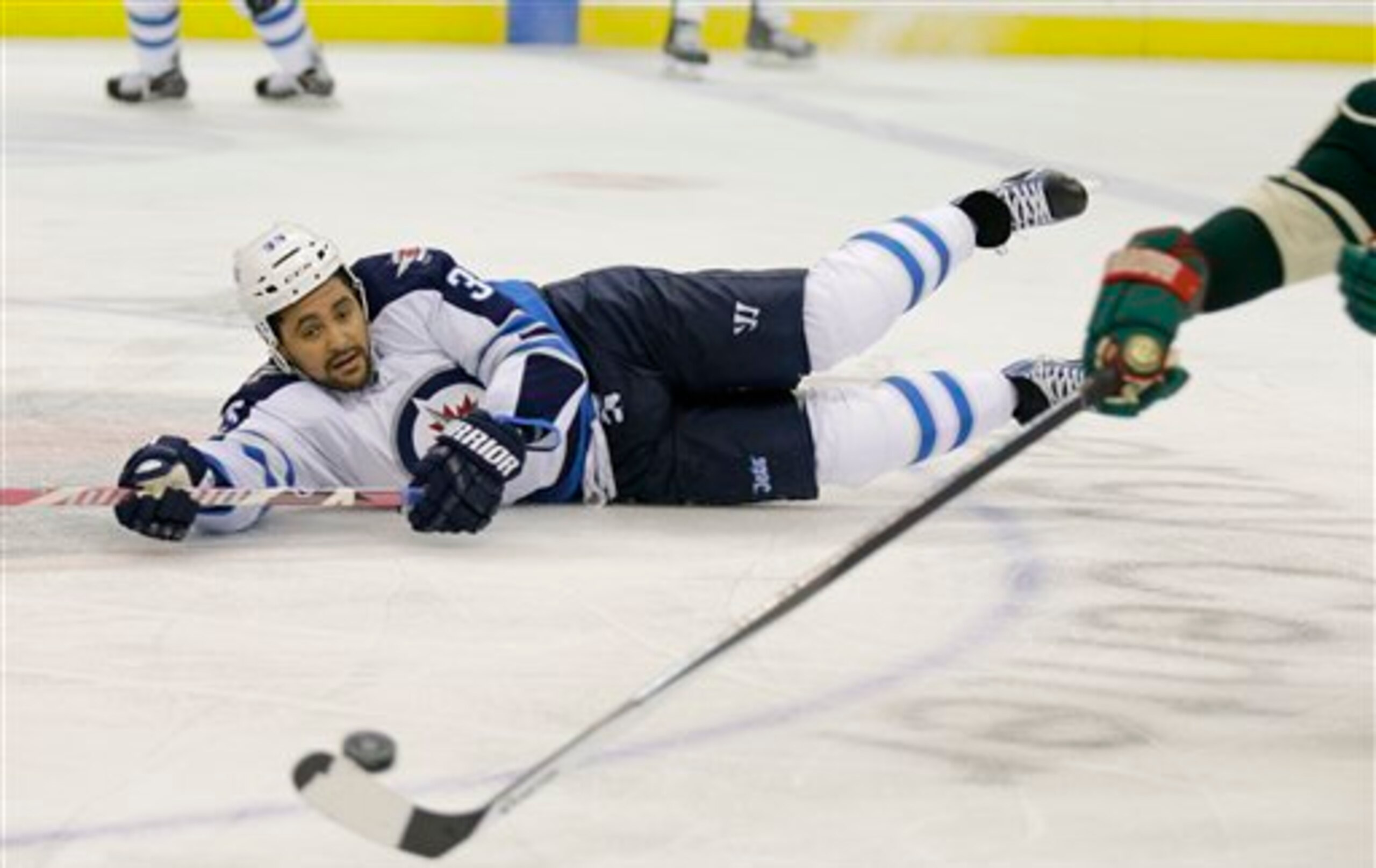 Dustin Byfuglien would bring size and the ability to play forward or defense for the Oilers.