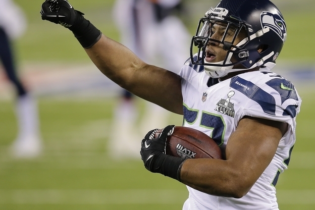 Seattle's Malcolm Smith became the third linebacker named Super Bowl MVP thanks to the Seahawks' 43-8 win over the Denver Broncos in Super Bowl XLVIII.