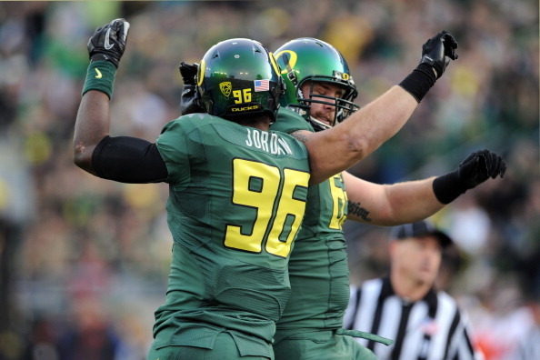 Dion Jordan was a big name in recruiting as a WR, but found success on defense during his career in Eugene.