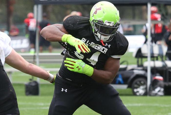 Alabama DE Da'Shawn Hand