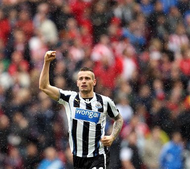 Newcastle full-back Mathieu Debuchy