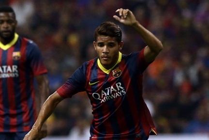 Jonathan dos Santos' Barcelona career hangs by a thread.