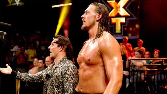 Colin Cassady (right) with Enzo Amore