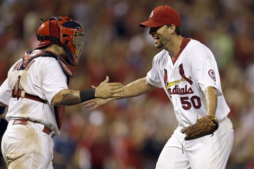 With stalwarts Adam Wainwright and Yadier Molina leading all that young talent, the Cardinals are the top World Series contender.