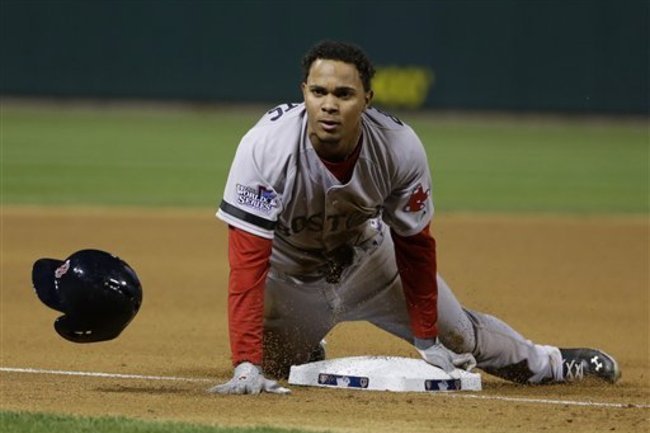 Phenom Xander Bogaerts hung with the big boys last October, but is he ready to start for the reigning champs?