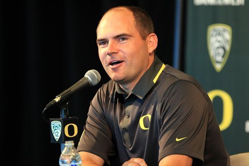 Mark Helfrich was named Oregon's head coach just weeks before signing day in 2013.