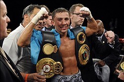 Golovkin had to work a little harder than usual, but he got his man in the end.