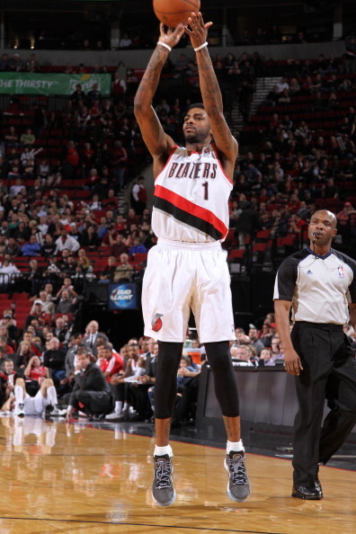 Dorell Wright is now with the Portland Trail Blazers.
