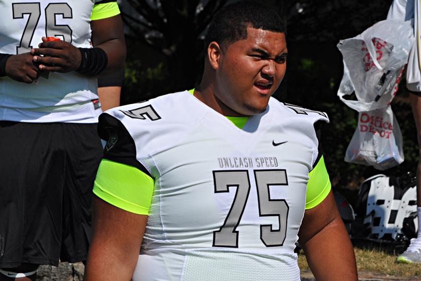 Damien Mama is a 4-star OG in USC's class of 2014