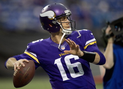 Matt Cassel threw for 1,807 yards, 11 touchdowns and nine interceptions last season.