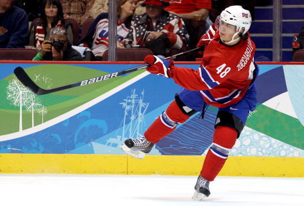 Mats Zuccarello makes up the offense for Norway.