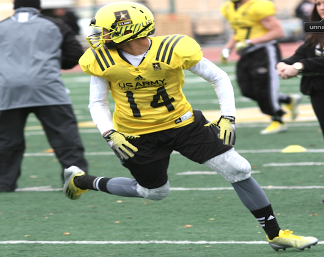 Jalen Brown played in the U.S. Army All-American Bowl before enrolling early at Oregon.