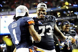 Auburn OL Greg Robinson would fit with the Giants.
